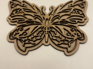 Butterfly MDF laser Cut and Engrave