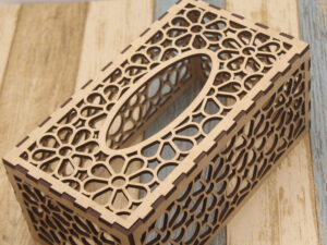 Tissue Paper Holder Laser Cut